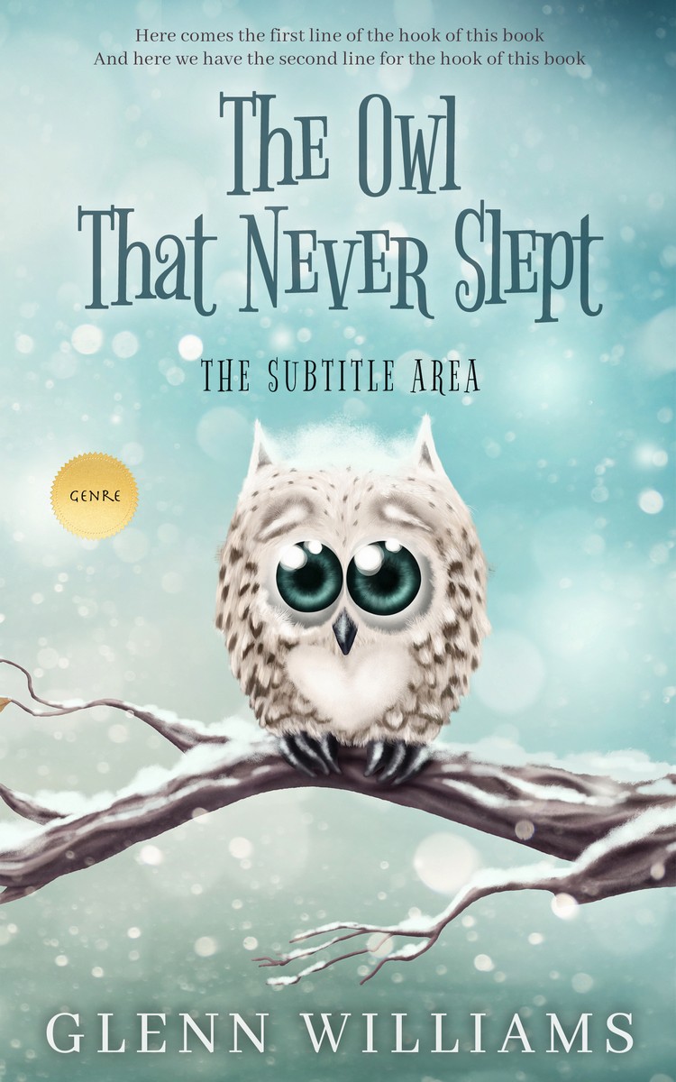 2D view of Premade Fantasy Book Cover - Jet Stream