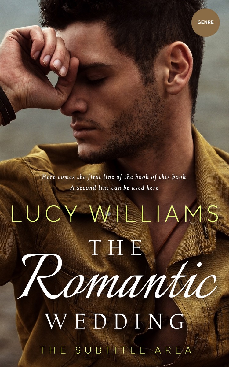 2D view of Premade Romance Book Cover - Cedar