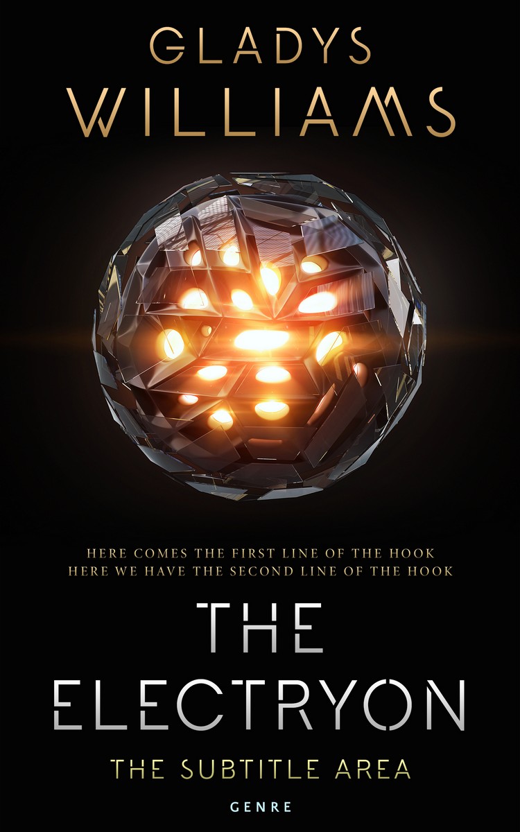 2D view of Premade Science Fiction Book Cover - Whiskey