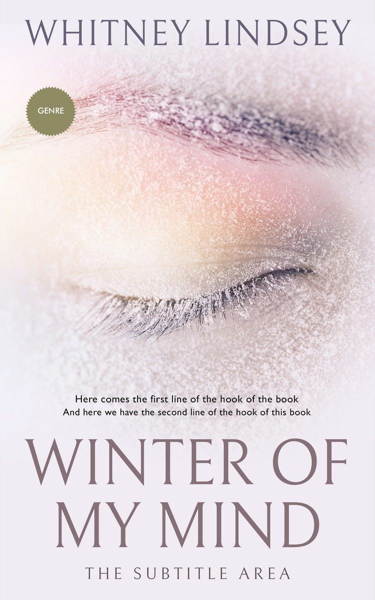 2D view of Premade Mystery & Thriller & Suspense Book Cover - Soft Peach