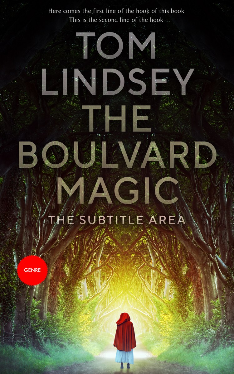 2D view of Premade Mystery & Thriller & Suspense Book Cover - Oil