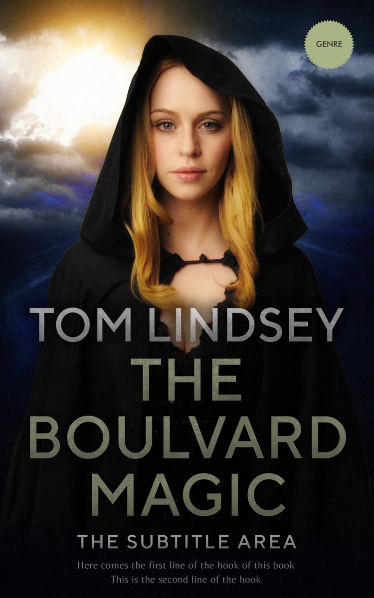 2D view of Premade Fantasy Book Cover - Sorrell Brown