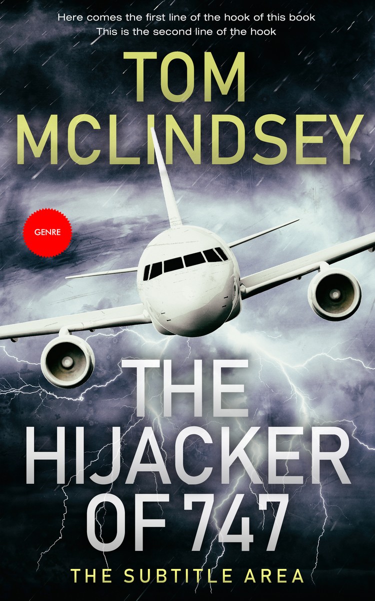 2D view of Premade Action & Adventure Book Cover - Celeste