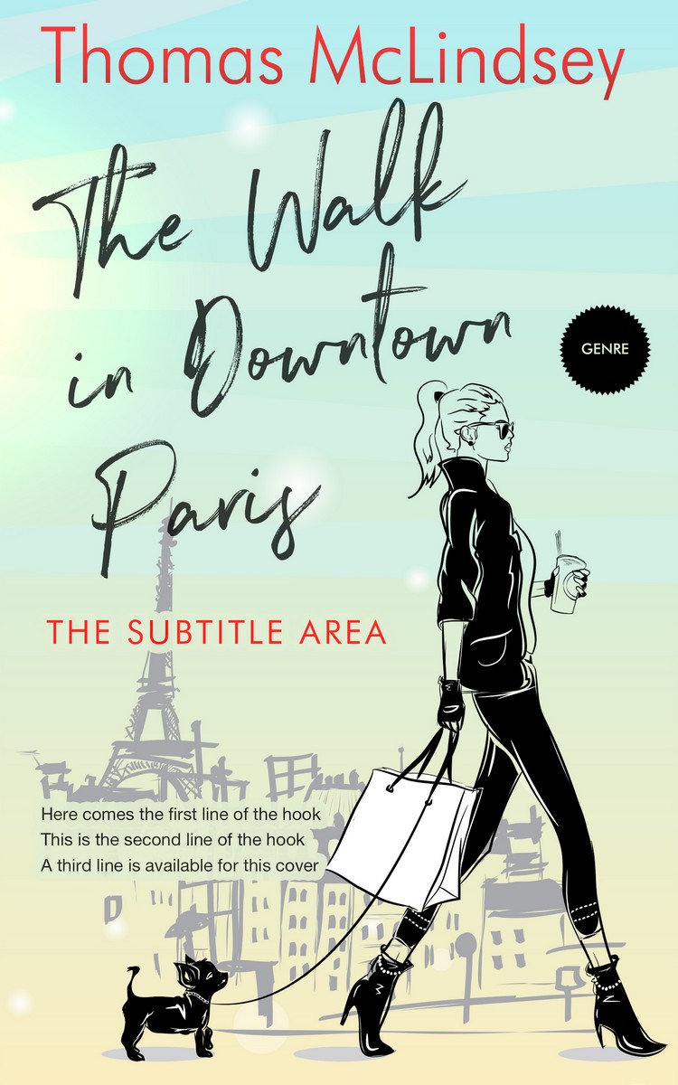 2D view of Premade Teen & Young Adult Book Cover - Zanah