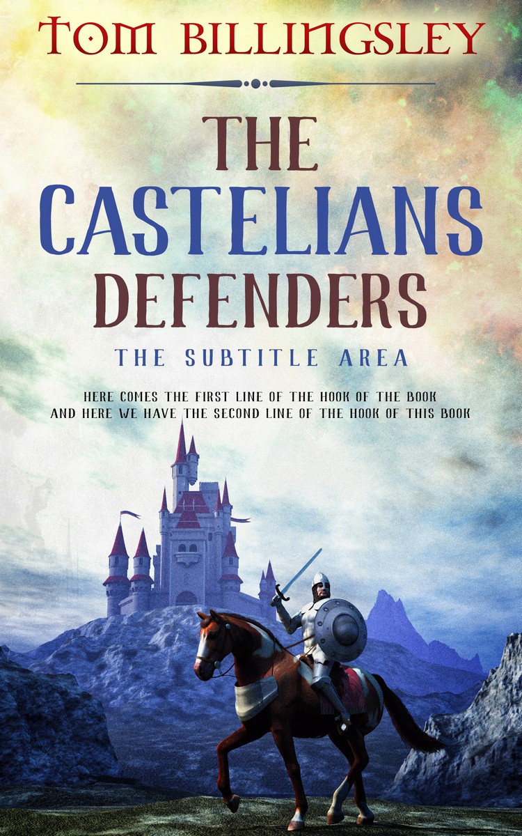 2D view of Premade Fantasy Book Cover - Rhino