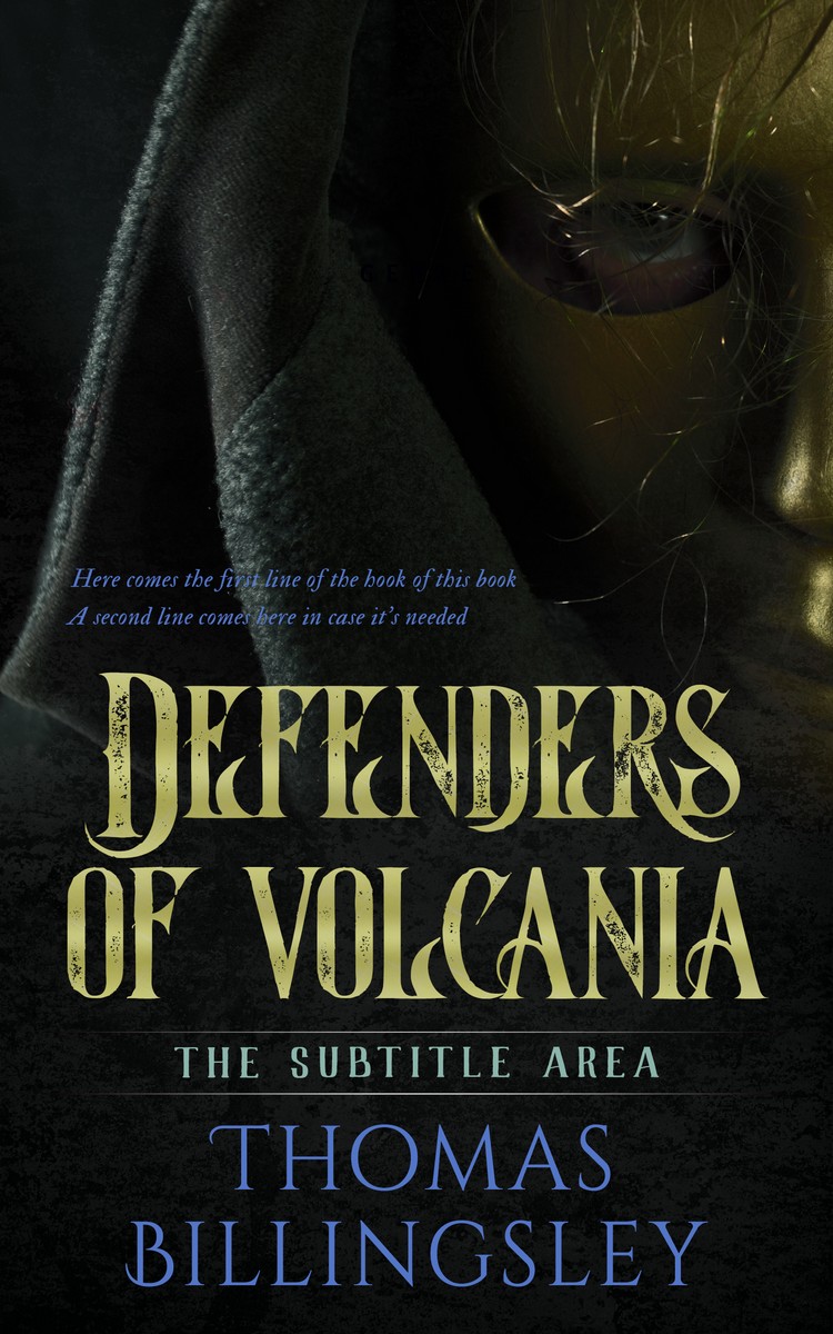 2D view of Premade Mystery & Thriller & Suspense Book Cover - Log Cabin