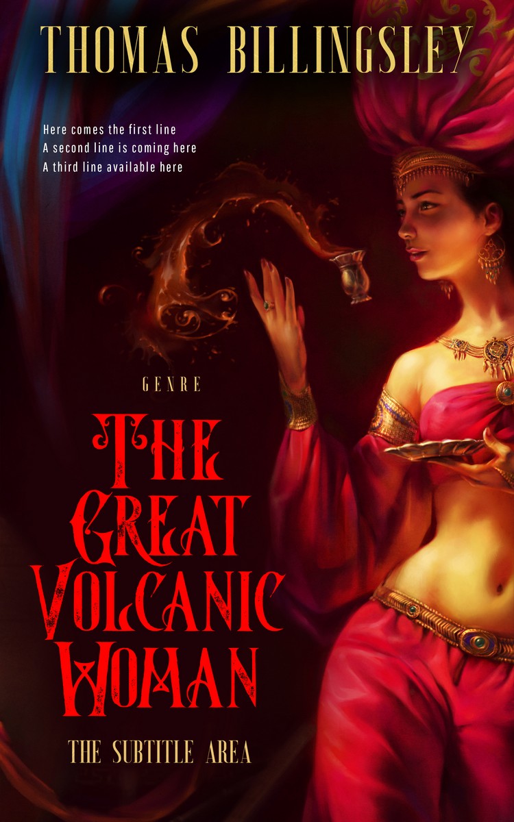 2D view of Premade Teen & Young Adult Book Cover - Valencia