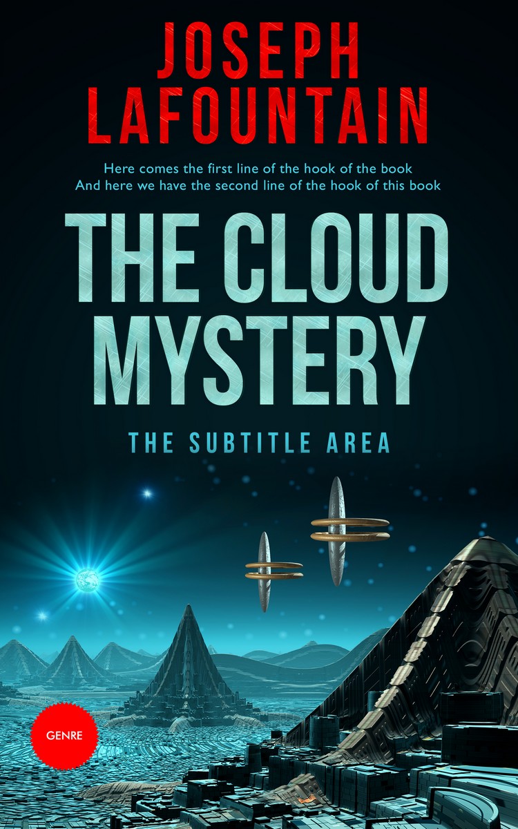 2D view of Premade Science Fiction Book Cover - Del Rio