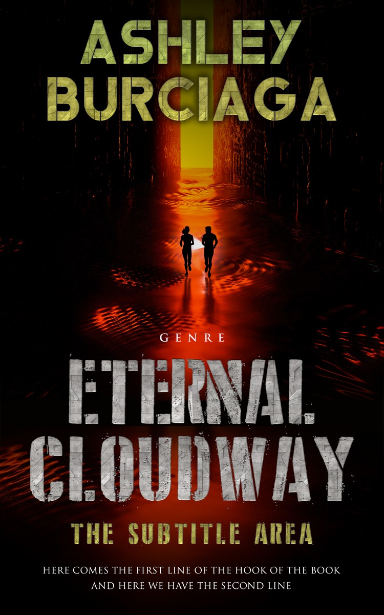 2D view of Premade Apocalyptica Book Cover - Muesli