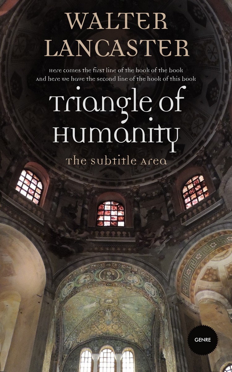 2D view of Premade Religion & Spirituality Book Cover - Cocoa Brown