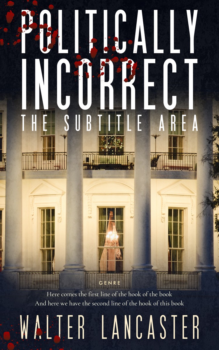 2D view of Premade Mystery & Thriller & Suspense Book Cover - Pavlova