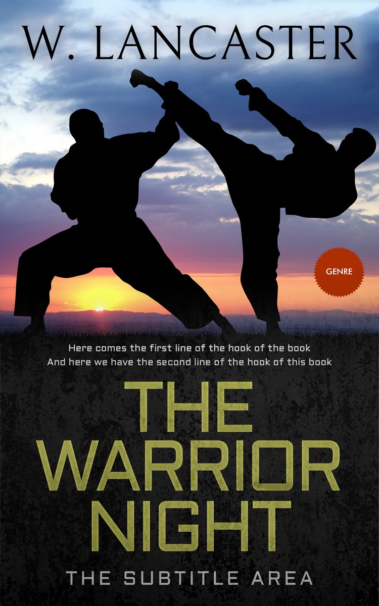 2D view of Woodsmoke #3931 - Premade Action & Adventure Book Cover