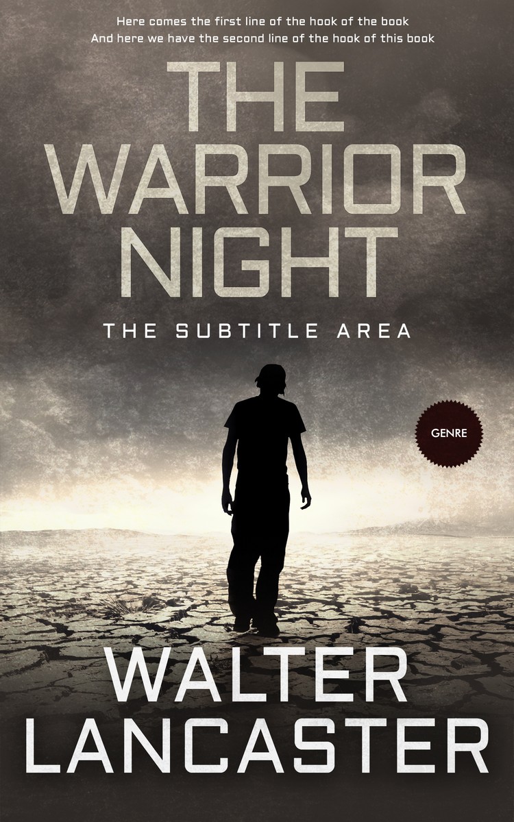 2D view of Premade Mystery & Thriller & Suspense Book Cover - Merlin