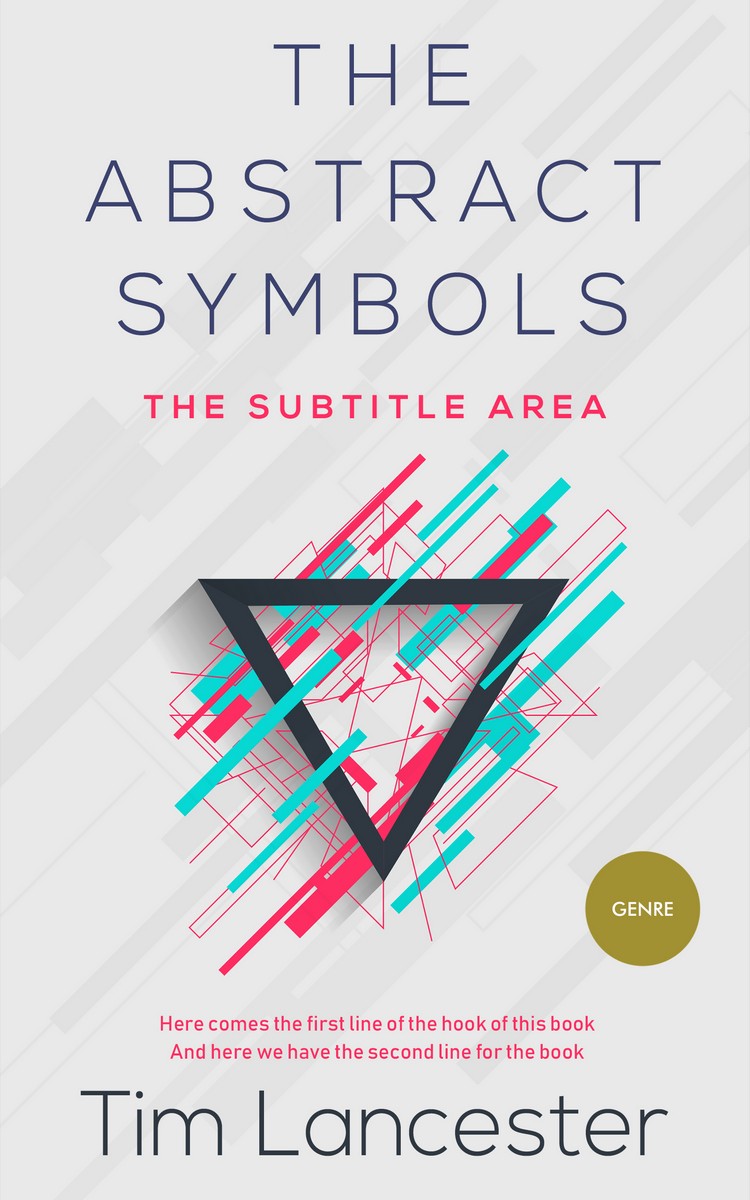 2D view of Premade Business Book Cover - Mercury