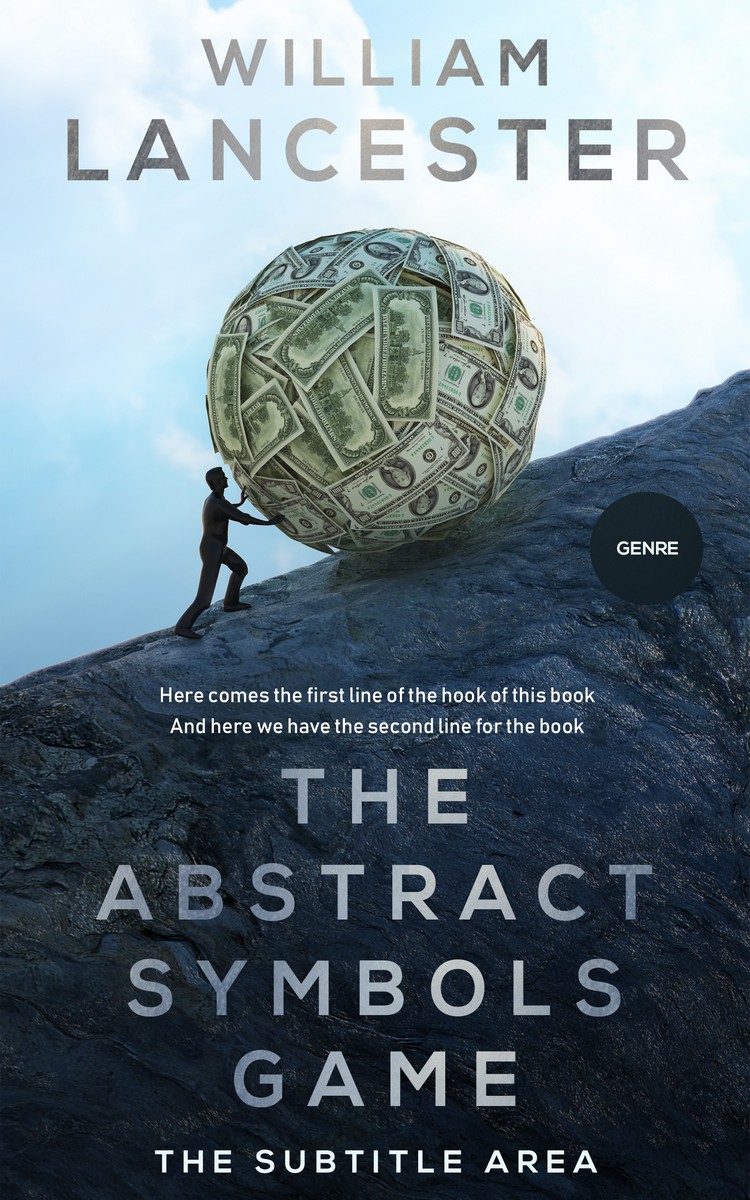 2D view of Premade Business Book Cover - Iceberg