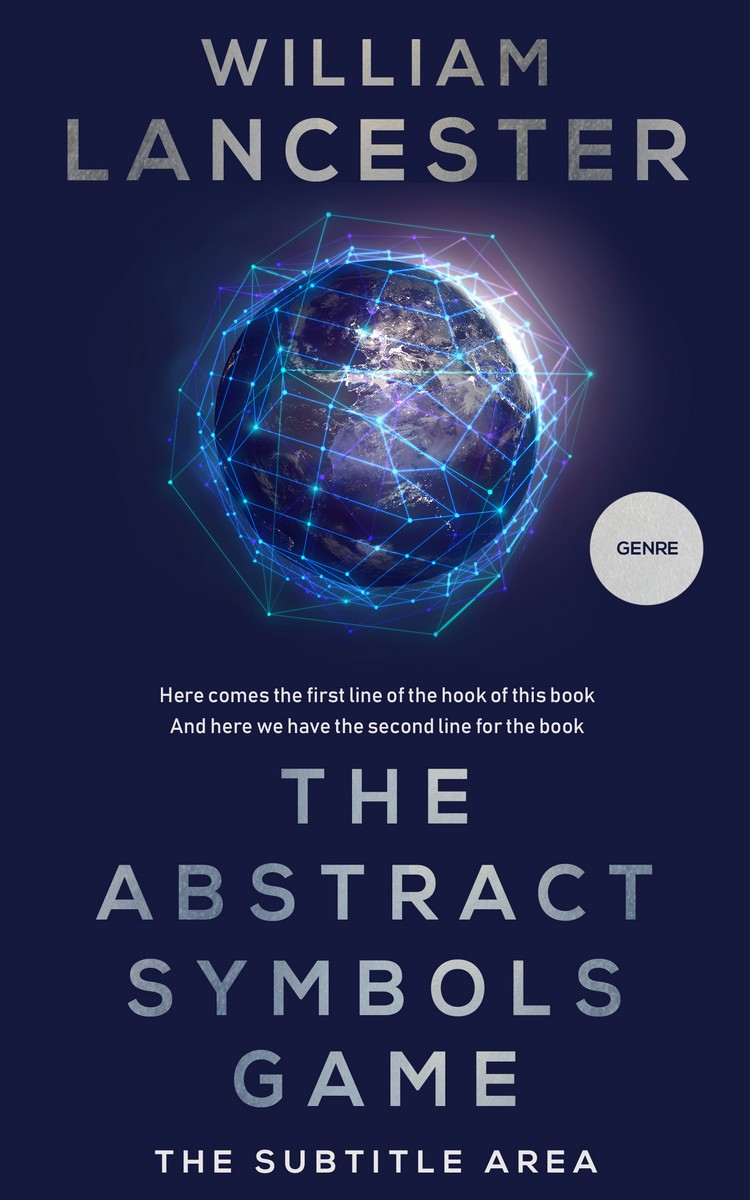 2D view of Premade Business Book Cover - Big Stone