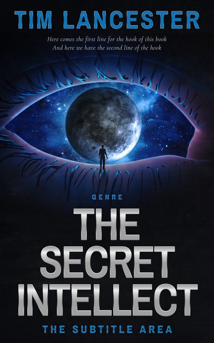 2D view of Premade Self-Improvement & Self-Help Book Cover - Mirage