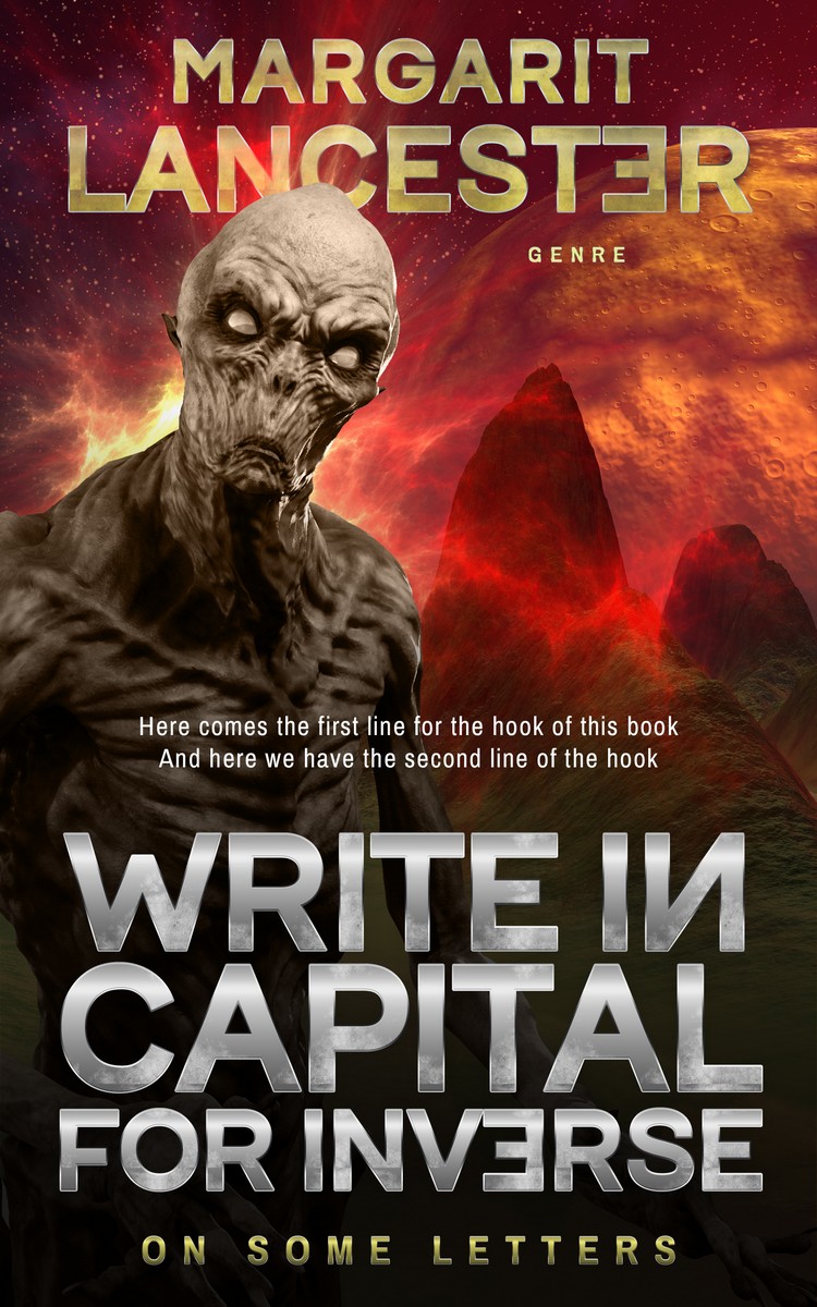 2D view of Premade Science Fiction Book Cover - Tamarind