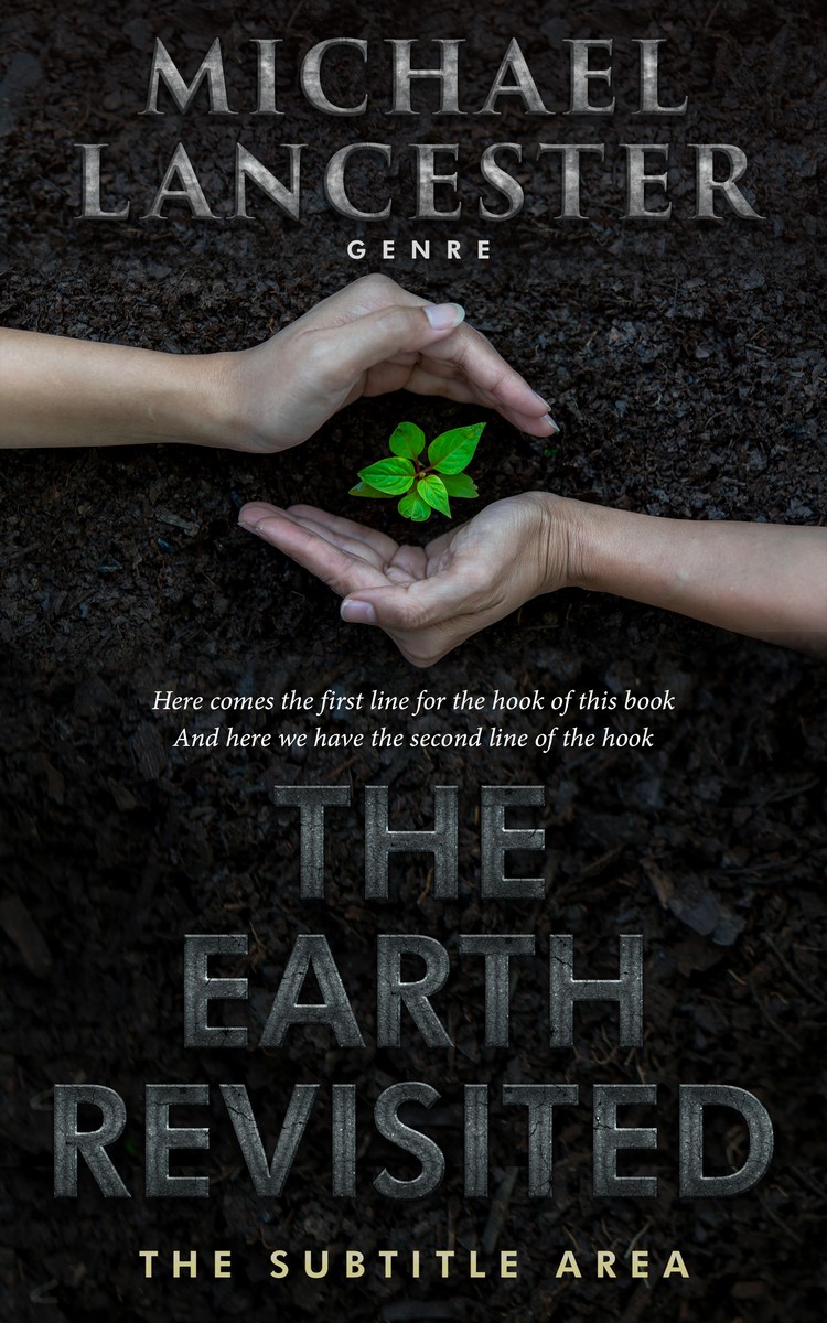 2D view of Premade Environment & Ecology Book Cover - Cod Gray