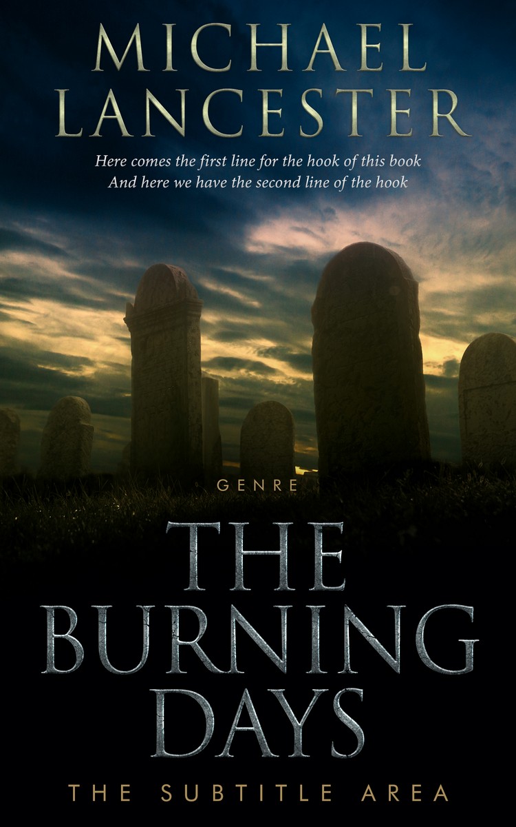 2D view of Premade Horror Book Cover - Bunker