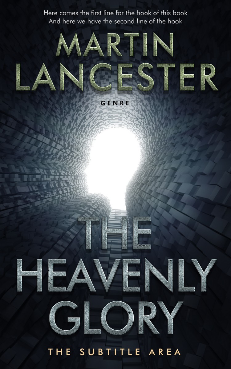 2D view of Premade Self-Improvement & Self-Help Book Cover - Mirage