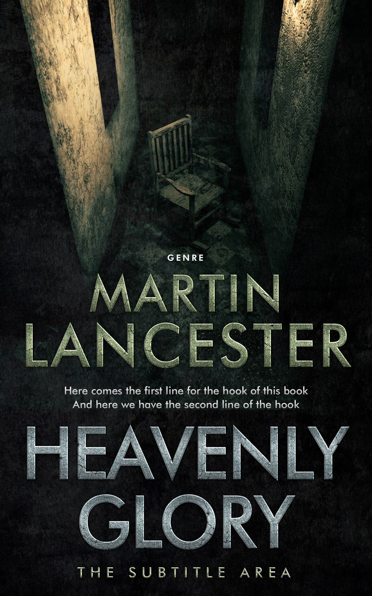 2D view of Premade Mystery & Thriller & Suspense Book Cover - Woodsmoke