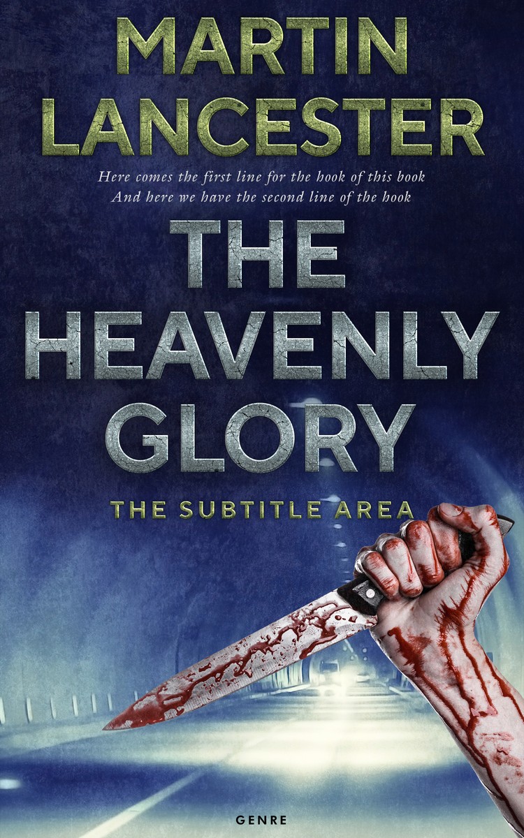 2D view of Premade Mystery & Thriller & Suspense Book Cover - Ebony Clay