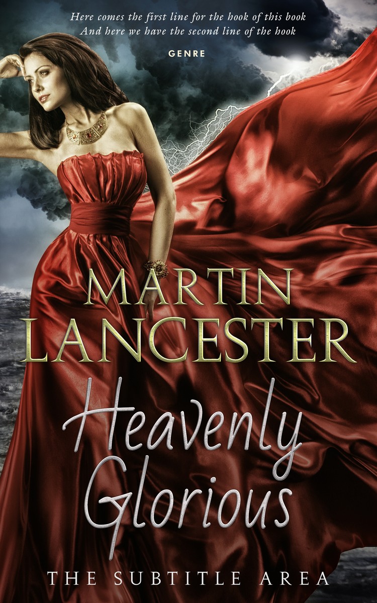 2D view of Premade Chick Lit Book Cover - Gondola