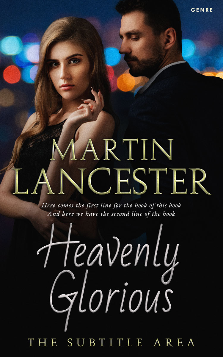 2D view of Premade Romance Book Cover - Woodsmoke