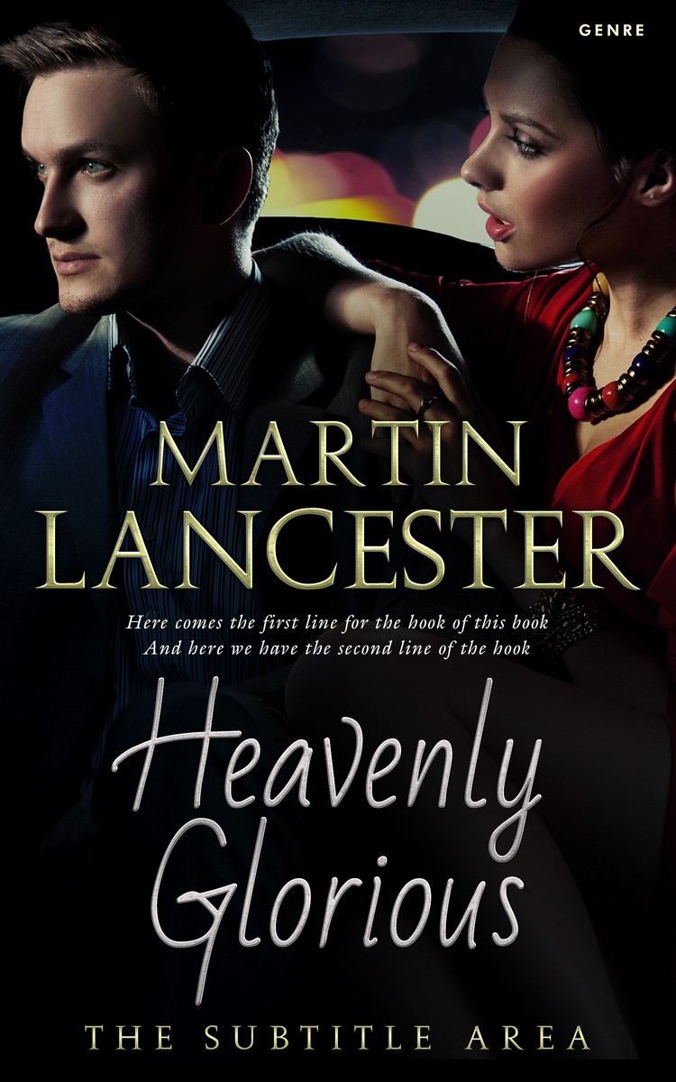 2D view of Premade Romance Book Cover - Cod Gray