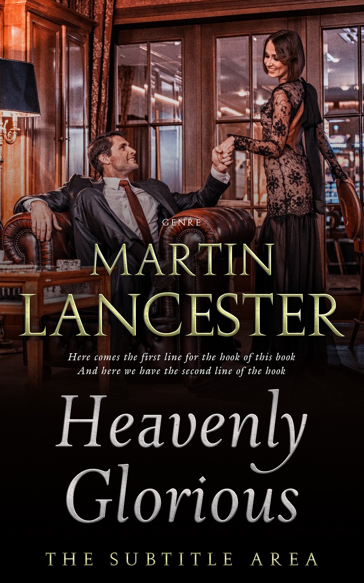 2D view of Premade Romance Book Cover - Quicksand