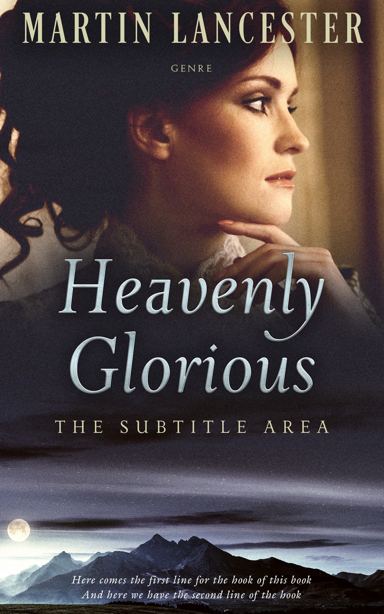 2D view of Premade Romance Book Cover - Thunder