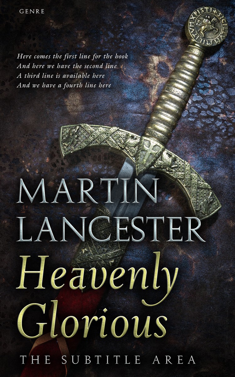 2D view of Premade Historical Book Cover - Thunder