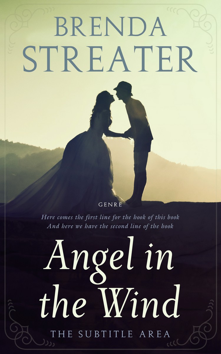 2D view of Premade Romance Book Cover - Bastille