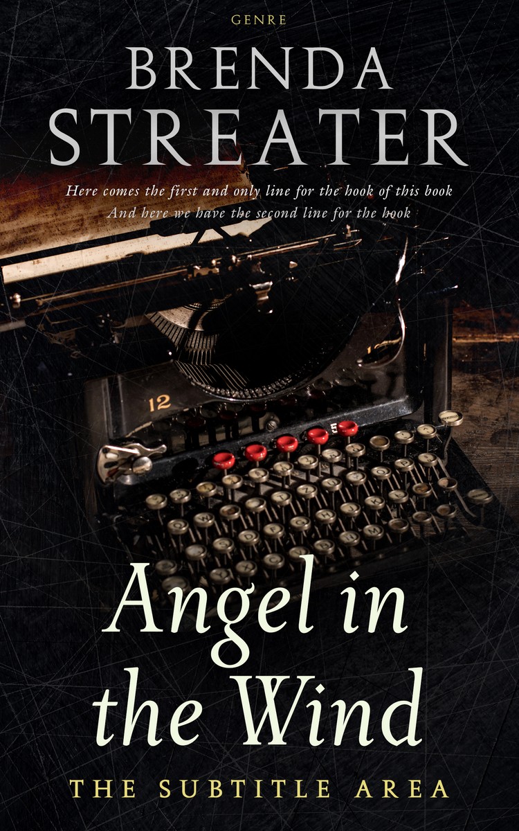 2D view of Premade Business Book Cover - Cod Gray