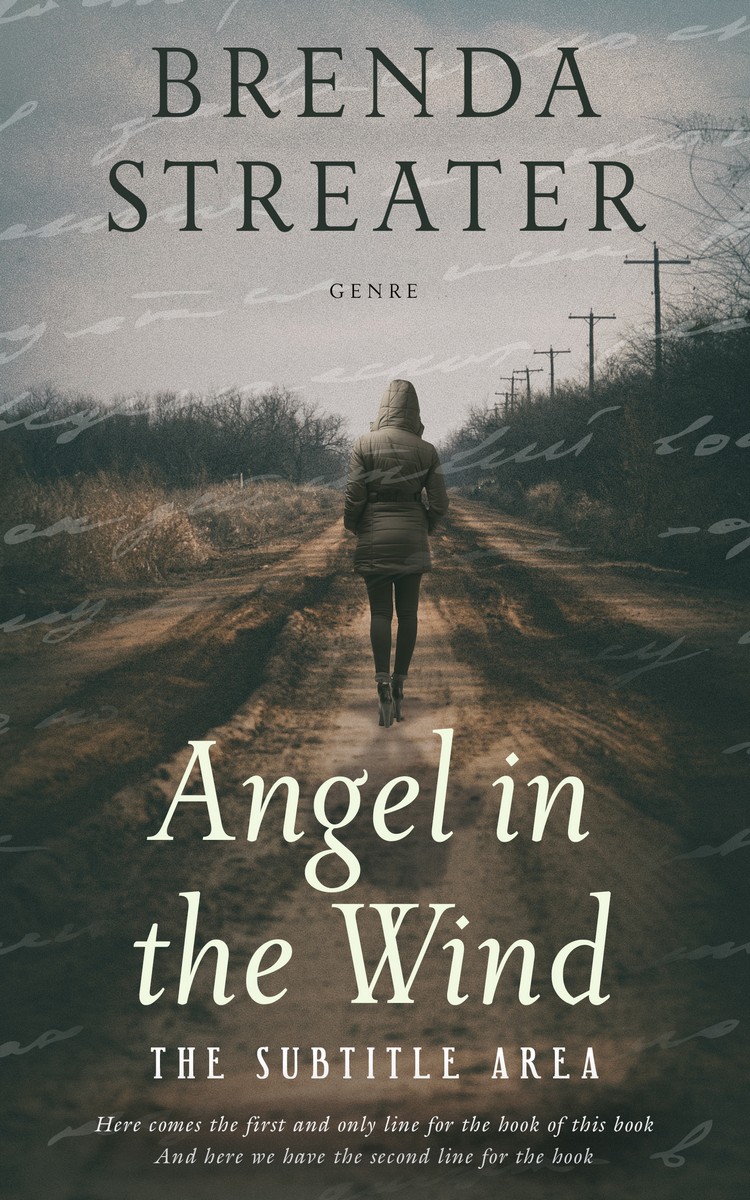 2D view of Premade Romance Book Cover - Kelp