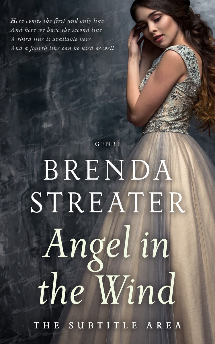 2D view of Premade Chick Lit Book Cover - Tuna