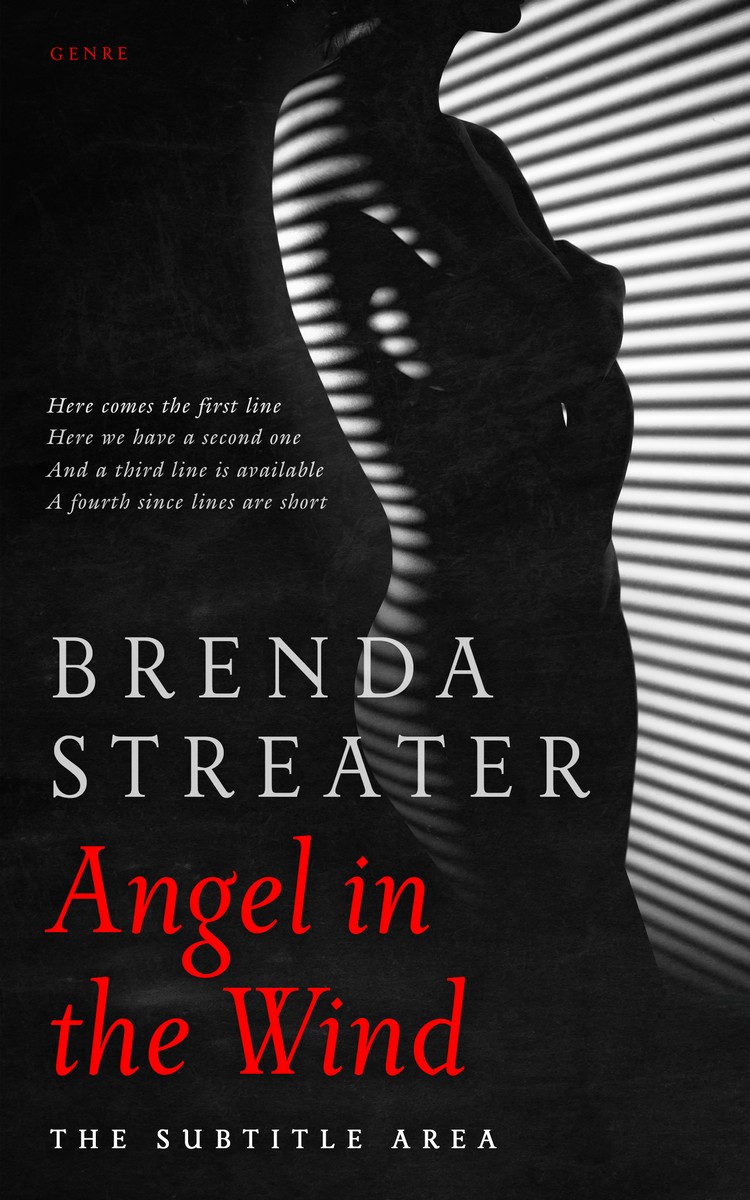 2D view of Premade Erotica Book Cover - Clam Shell