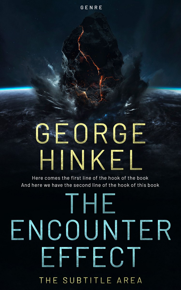 2D view of Premade Apocalyptica Book Cover - Bunker