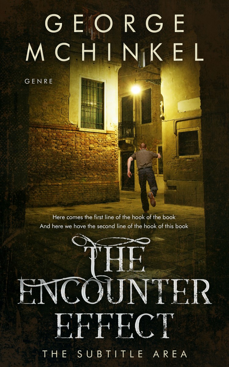 2D view of Premade Mystery & Thriller & Suspense Book Cover - Mikado