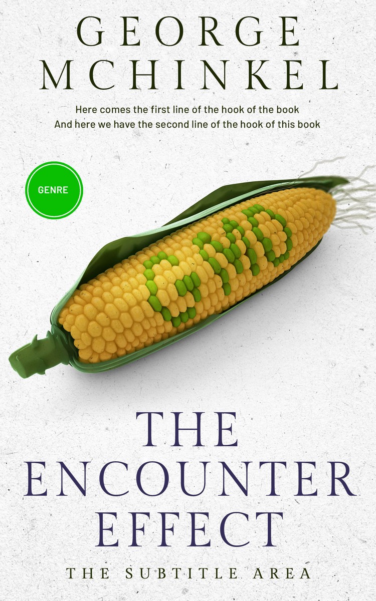 2D view of Premade Science & Nature Book Cover - Gallery