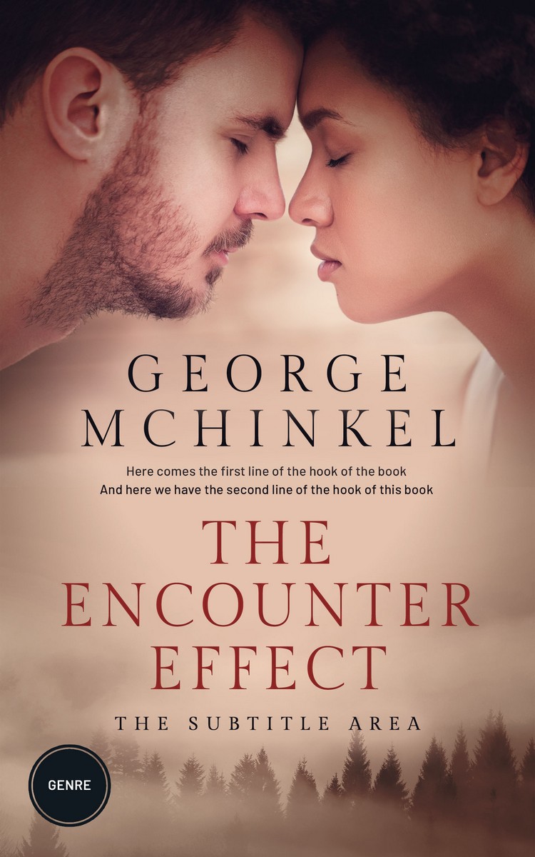 2D view of Premade Romance Book Cover - Quicksand