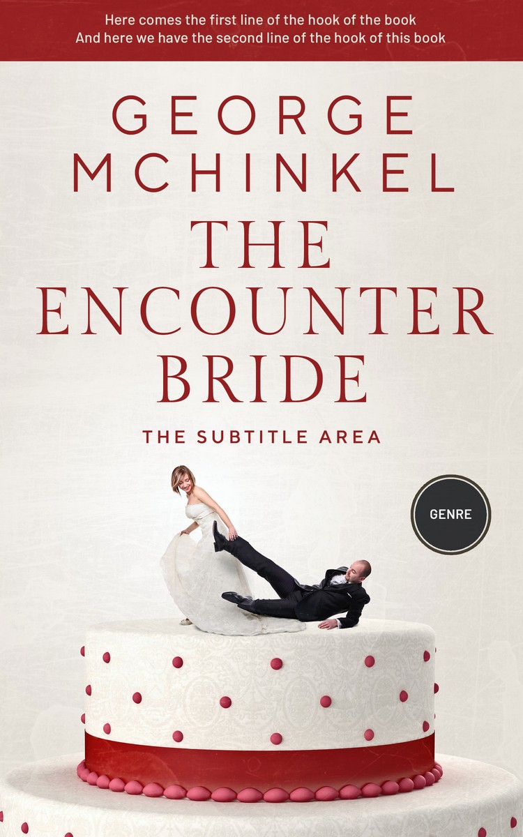 2D view of Premade Romance Book Cover - Pampas