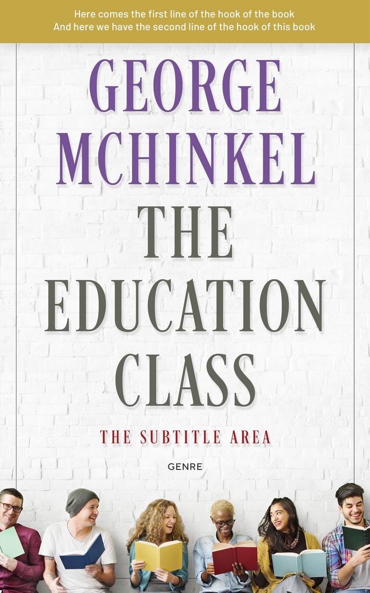 2D view of Premade Teen & Young Adult Book Cover - Desert Storm