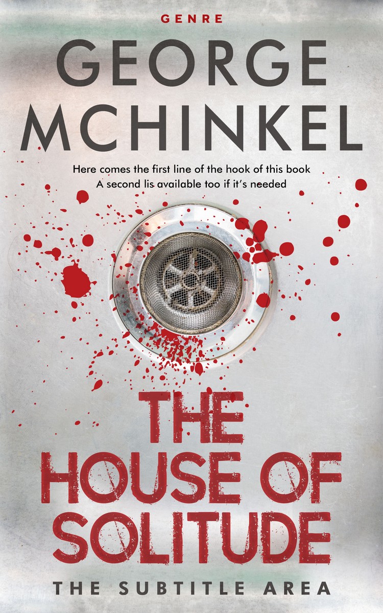 2D view of Premade Mystery & Thriller & Suspense Book Cover - Cloud