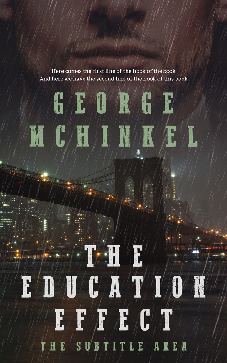 2D view of Premade Mystery & Thriller & Suspense Book Cover - Dune