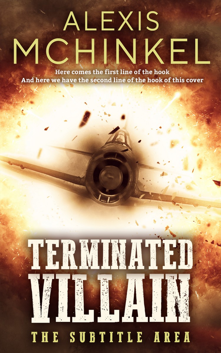 2D view of Premade Historical Book Cover - Citrine White