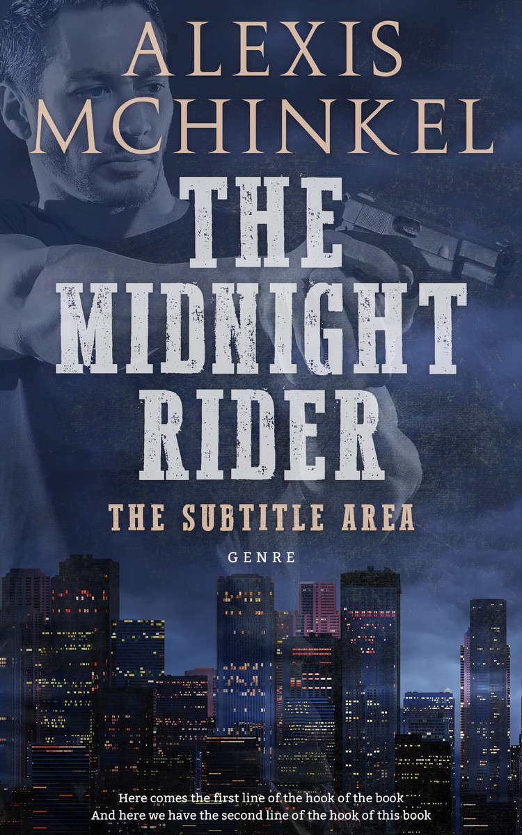 2D view of Premade Romance Book Cover - Ebony Clay