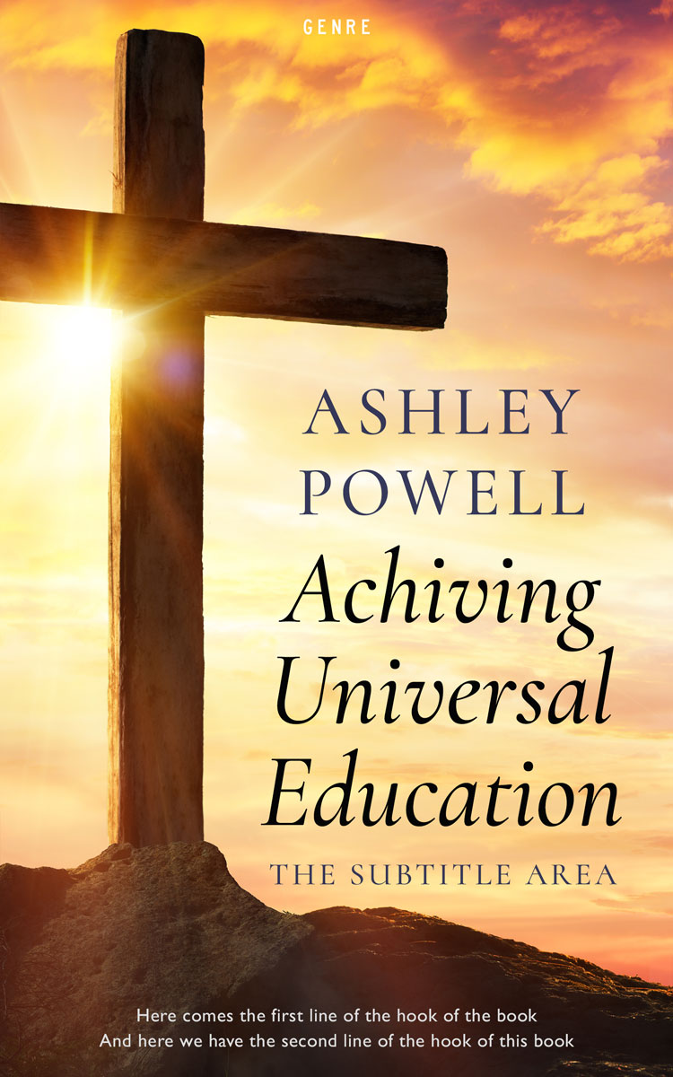 2D view of Premade Religion & Spirituality Book Cover - Cedar