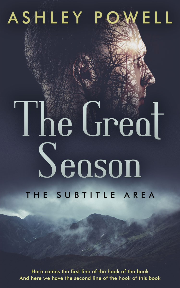 2D view of Premade Mystery & Thriller & Suspense Book Cover - Tuna